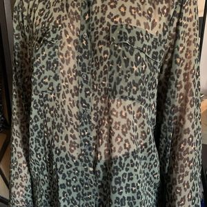 Banana Republic NWOT Animal Print Dillon XL 🐾